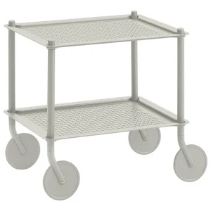 Muuto Indoor-gardening | Aufbewahrungsmöbel^Flow Servierwagen, 2 Ebenen, Grau