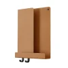 Muuto Regale-Folded Regal, dunkelorange, vertikal