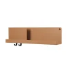 Woud Regale-Muuto Folded Regal, dunkelorange, mittel