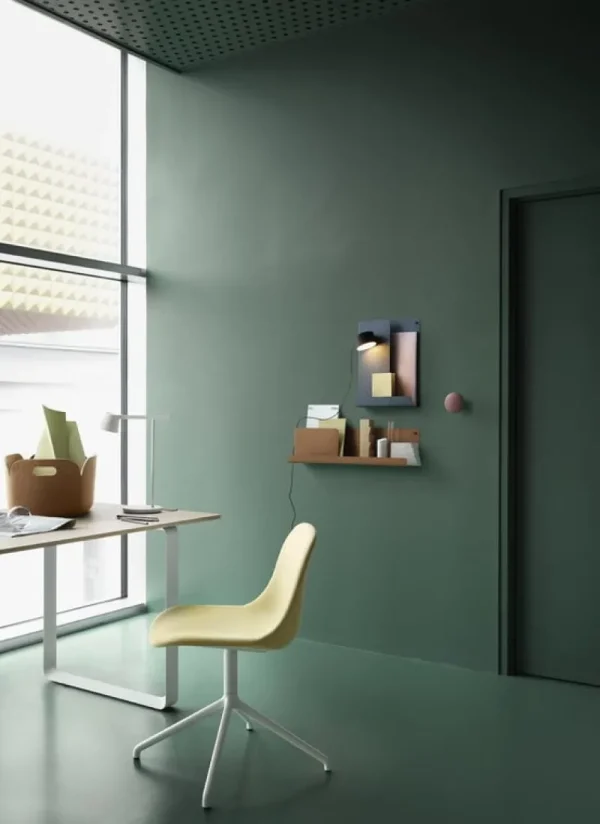 Woud Regale-Muuto Folded Regal, dunkelorange, mittel