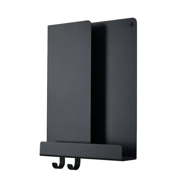 String Furniture Regale-Muuto Folded Regal, schwarz, vertikal