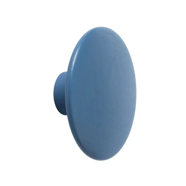 Muuto Garderoben Und Kleiderbügel^Garderobenhaken Dots Wood, hellblau