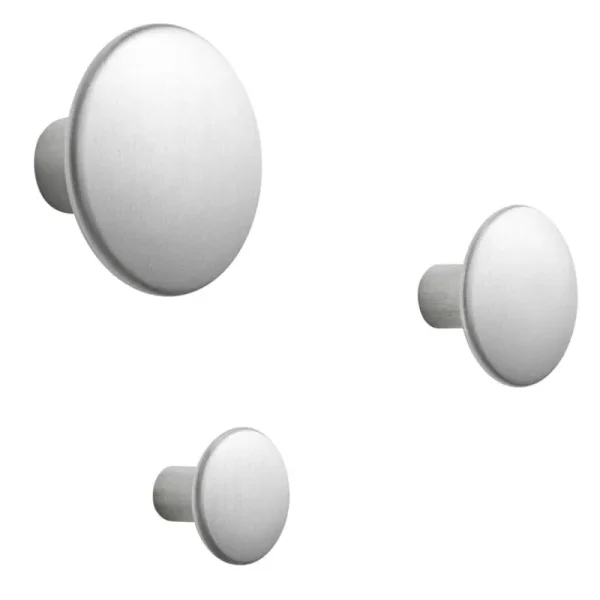 Muuto Garderoben Und Kleiderbügel^Garderobenhaken Dots Metal, Aluminium