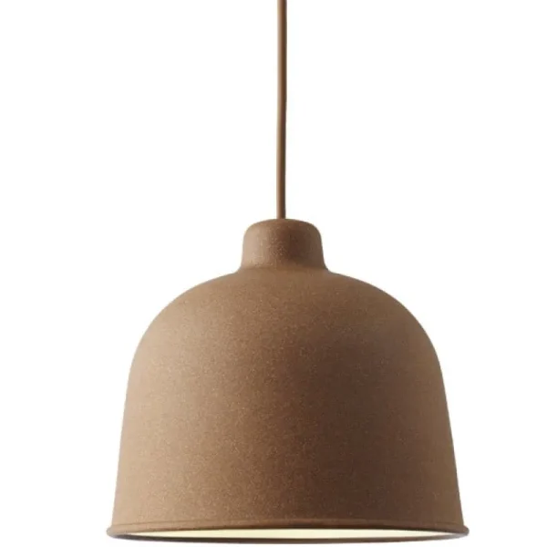 Artek Deckenleuchten-Muuto Grain Pendelleuchte, naturfarben