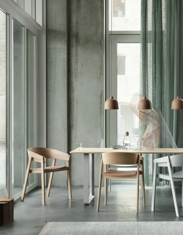 Artek Deckenleuchten-Muuto Grain Pendelleuchte, naturfarben