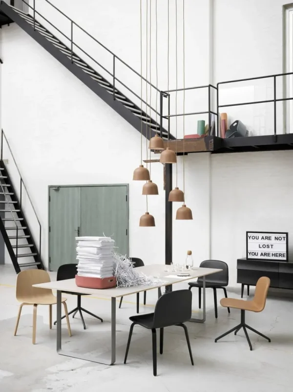 Artek Deckenleuchten-Muuto Grain Pendelleuchte, naturfarben