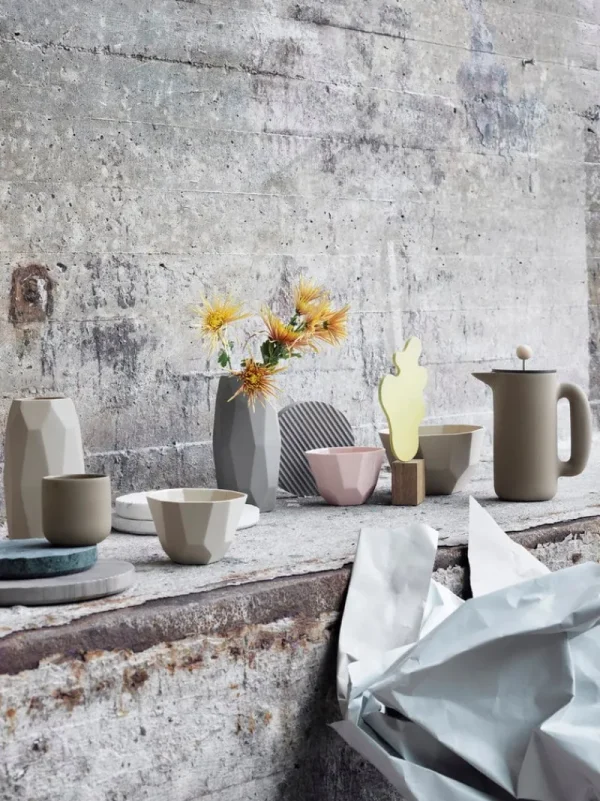 Muuto Außenküche | Küchenutensilien^Groove Marmoruntersetzer, groß, grau