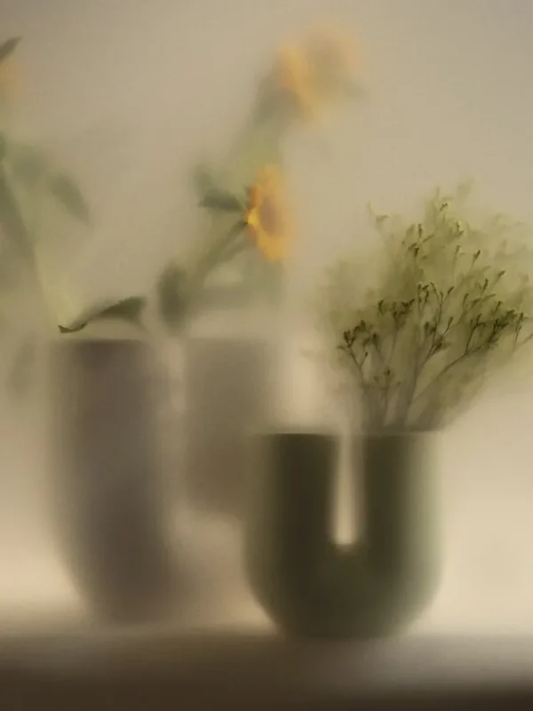 Muuto Vasen-Kink Vase, H 39 cm, sand