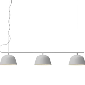 Muuto Deckenleuchten-Lampe Ambit Rail, grau
