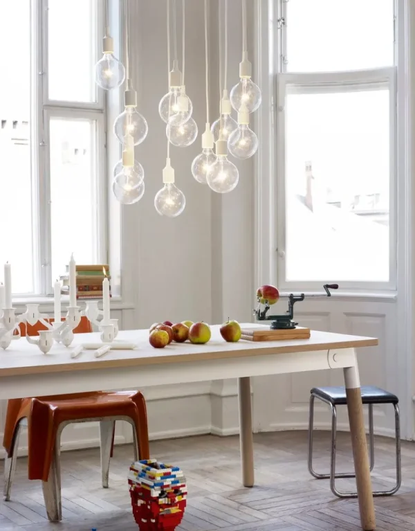 Le Klint Deckenleuchten-Muuto LED-Pendelleuchte E27, weiß