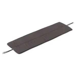 Muuto Outdoor-textilien^Linear Steel Sitzbankauflage, 110 cm, Dunkelgrau