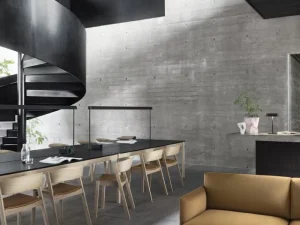Studio Eero Aarnio Tischlampen-Muuto Linear Tischleuchte, Schwarz