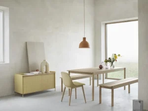 Made by Choice Sitzgelegenheiten-Muuto Linear Wood Bank, 110 x 34 cm, Eiche