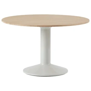 Vitra Tische-Muuto Midst Tisch, 120 cm, Eiche geölt - Grau