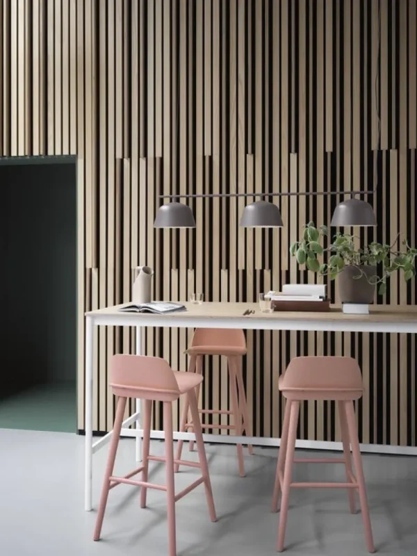 Ariake Sitzgelegenheiten-Muuto Nerd Barhocker, 75 cm, hellrosa