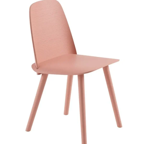 Muuto Sitzgelegenheiten-Nerd Stuhl, hellrosa