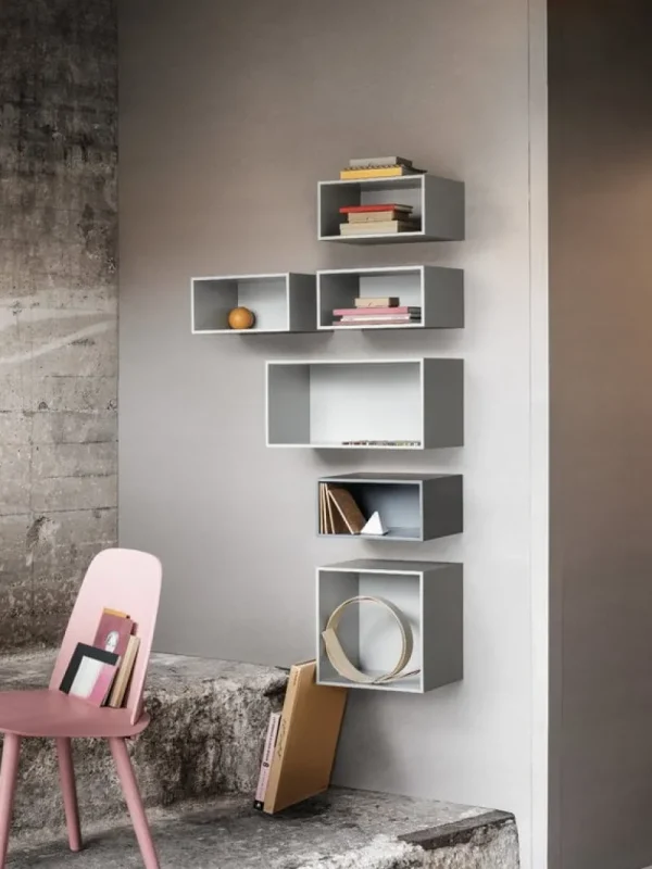 Muuto Sitzgelegenheiten-Nerd Stuhl, hellrosa