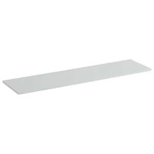 Muuto Regale-Oberes Regalbrett für Modulsystem Stacked, 131 x 35 cm, grau