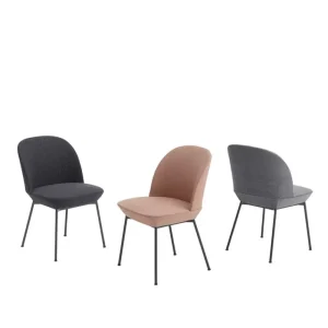 Made by Choice Sitzgelegenheiten-Muuto Oslo Stuhl, Weave 990 - Chrom