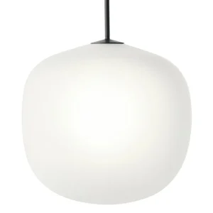 Normann Copenhagen Deckenleuchten-Muuto Pendelleuchte Rime 45 cm, Schwarz