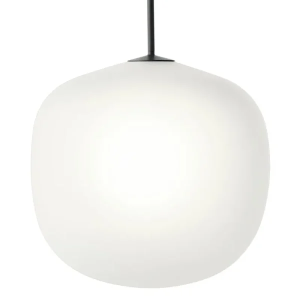 Normann Copenhagen Deckenleuchten-Muuto Pendelleuchte Rime 45 cm, Schwarz
