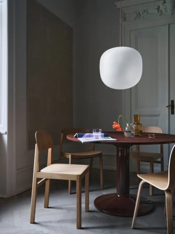 Normann Copenhagen Deckenleuchten-Muuto Pendelleuchte Rime 45 cm, Schwarz