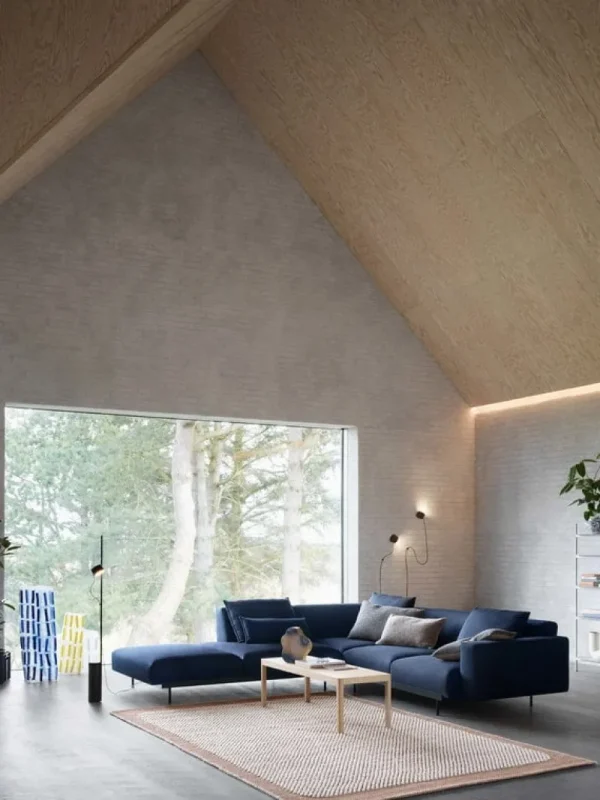 Flos Stehleuchten-Muuto Post Stehleuchte, schwarz