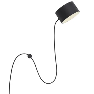 DCWu00e9ditions Wandleuchten-Muuto Post Wandleuchte, schwarz