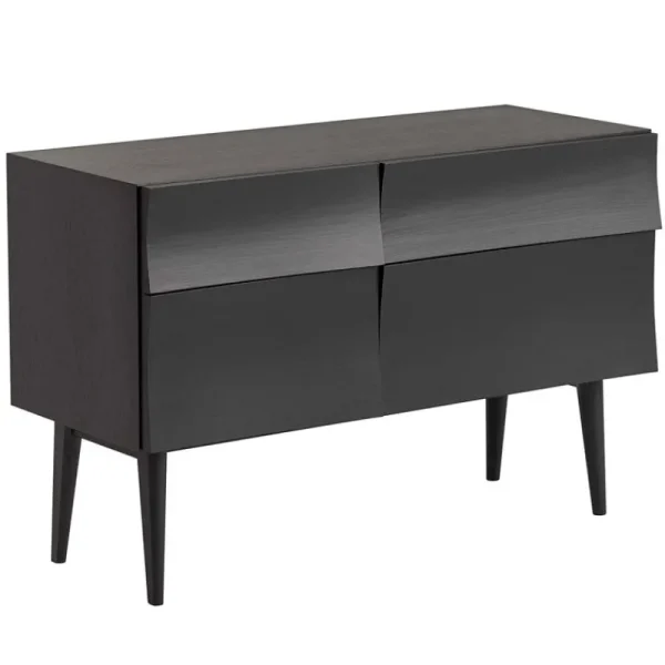 HAY Aufbewahrungsmöbel-Muuto Reflect Sideboard, klein, schwarz