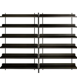 HAY Regale-Muuto Regal Compile, Konfiguration 8, schwarz