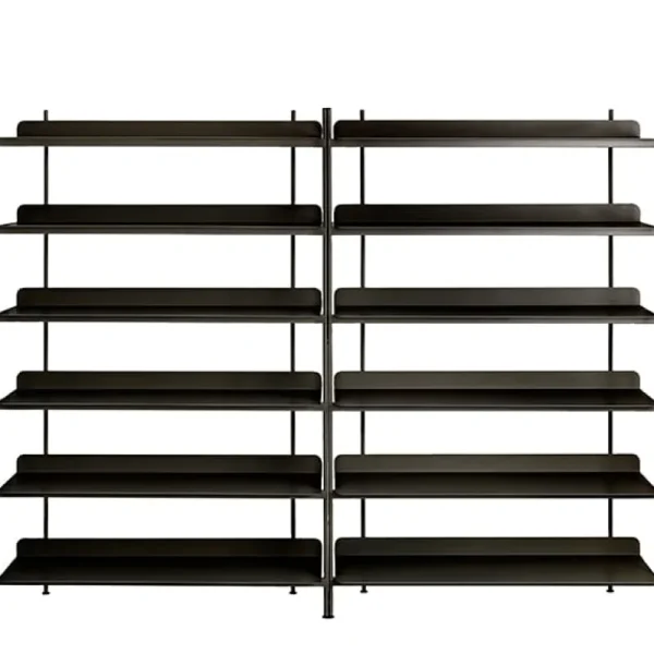 HAY Regale-Muuto Regal Compile, Konfiguration 8, schwarz