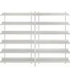 String Furniture Regale-Muuto Regal Compile, Konfiguration 8, grau