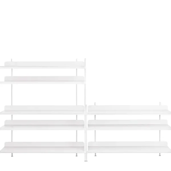 Muuto Regale-Regal Compile, Konfiguration 7, weiß