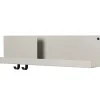 Woud Regale-Muuto Regal Folded, grau, mittelgroß