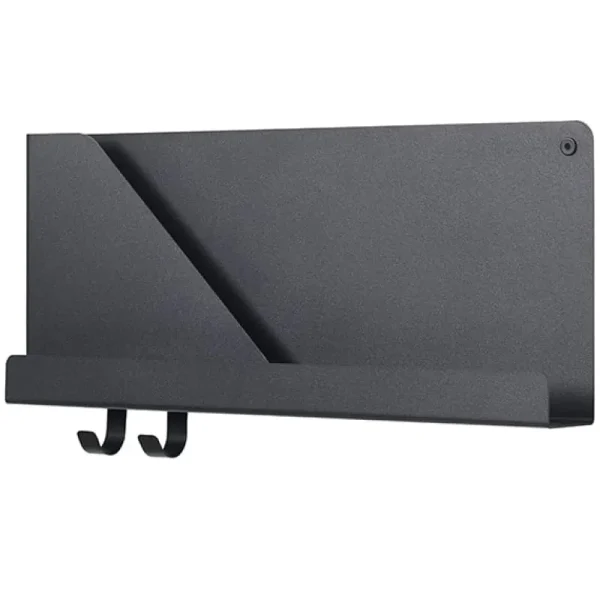 Muuto Regale-Regal Folded, schwarz, klein