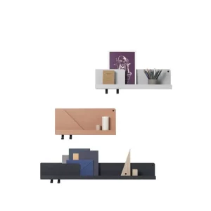 String Furniture Regale-Muuto Regal Folded, schwarz, groß