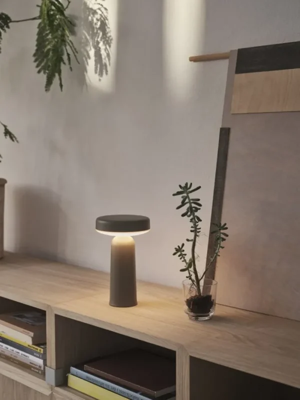 String Furniture Regale | Tische-Muuto Regalmodul Stacked mit Rückwand, klein, Eiche