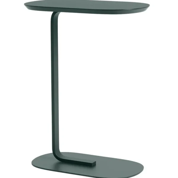 Artek Tische-Muuto Relate Beistelltisch, Höhe: 73,5 cm, Dunkelgrün