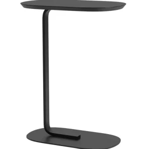 Verpan Tische-Muuto Relate Beistelltisch, Höhe: 73,5 cm, Schwarz