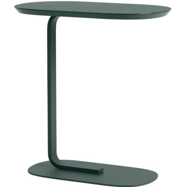 Muuto Tische-Relate Beistelltisch, Höhe: 60,5 cm, Dunkelgrün