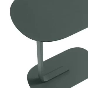 Muuto Tische-Relate Beistelltisch, Höhe: 60,5 cm, Dunkelgrün
