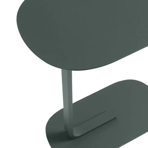 Muuto Tische-Relate Beistelltisch, Höhe: 60,5 cm, Dunkelgrün