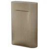 Ku00e4hler Vasen-Muuto Ridge Vase, 48,5 cm, taupe gefrostetes Glas