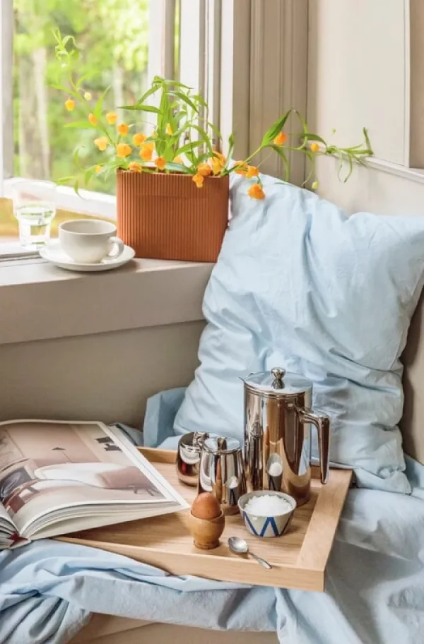 Muuto Vasen-Ridge Vase, 16,5 cm, Terrakotta