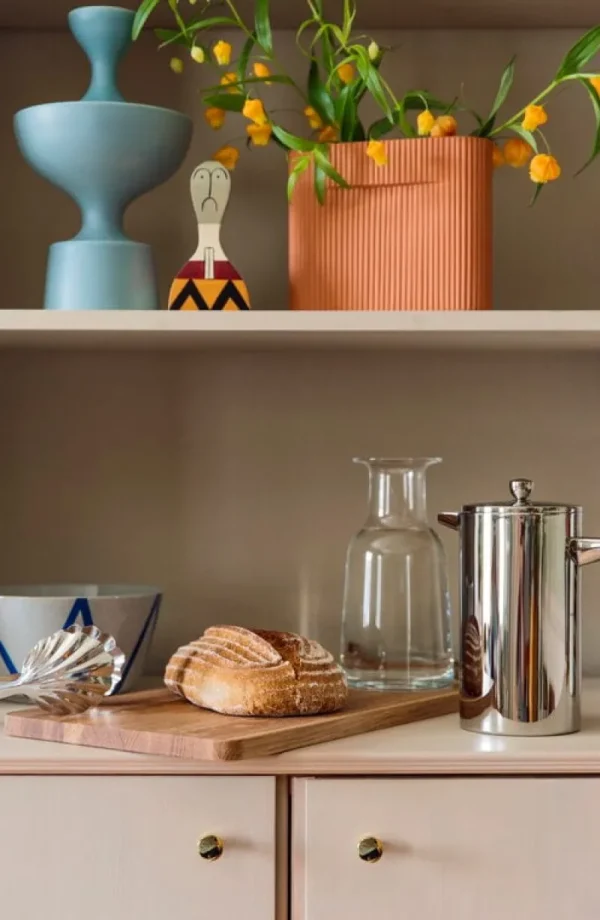 Muuto Vasen-Ridge Vase, 16,5 cm, Terrakotta