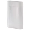 Muuto Vasen-Ridge Vase, 48,5 cm, weißes mattiertes Glas