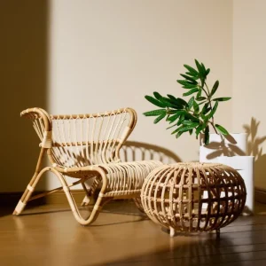 Muuto Vasen-Ridge Vase, klein, cremeweiß