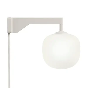&Tradition Wandleuchten-Muuto Rime Wandleuchte, Grau
