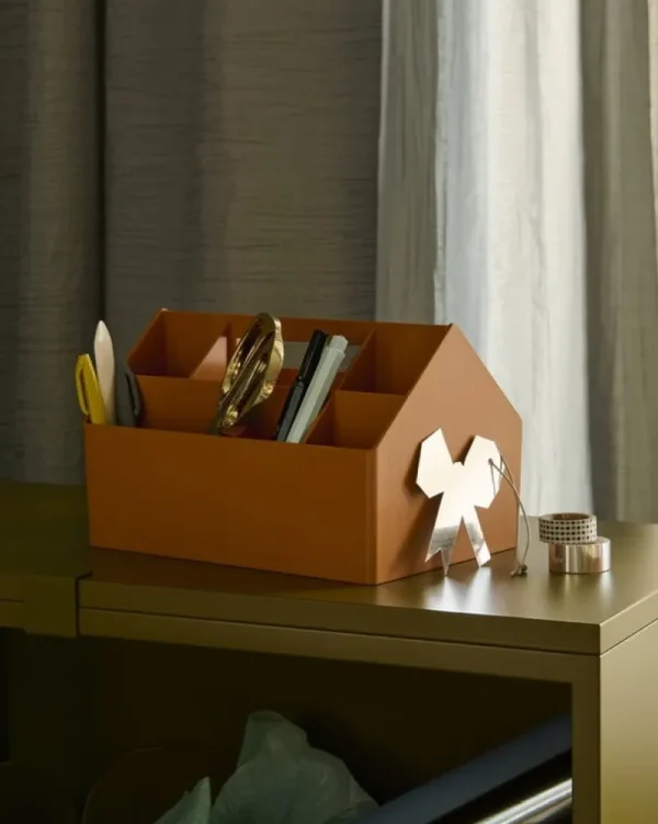 Kinder Muuto Kinderzimmereinrichtung | Aufbewahrungsbehälter^Sketch Toolbox, Dunkelorange