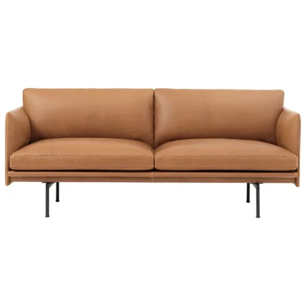 &Tradition Sofas Und Liegen-Muuto Sofa Outline, 2-Sitzer